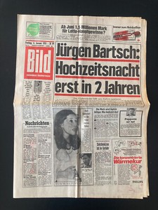 Orig. BILD Zeitung 8.7.1974 Fußball Weltmeister 1974 Sehr selten. Plus