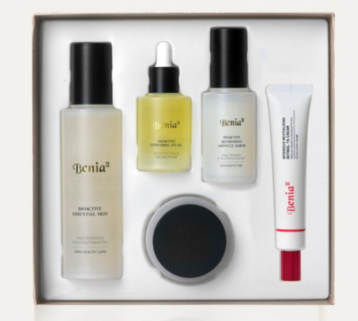 Benia Woman Basic Skin Care Bio-active 5-piece Set Brighten