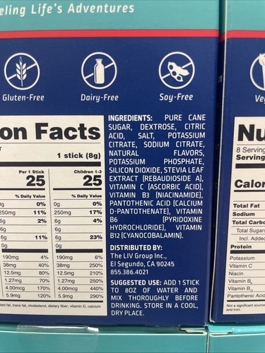 Lot Of 4-Liquid IV Hydration Kids Crisp Apple Electrolytes Vitamin Drink Sports - Picture 4 of 6