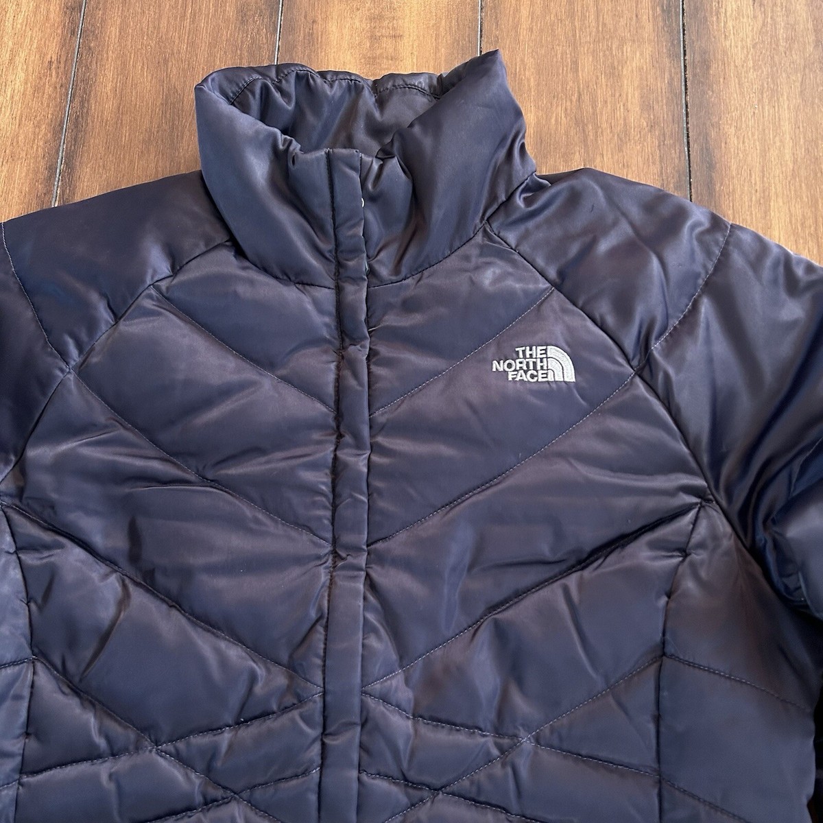 The North Face 660 Down Puffer Jacket Women's Medium Dark Purple