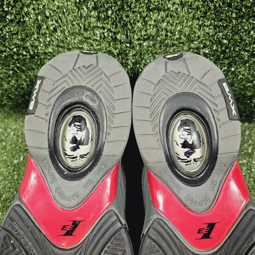 Scarpe da basket Reebok Answer IV Allen Iverson nere grigie sportive da uomo 12 - Foto 9 di 12