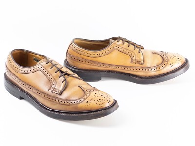 RARE 1970s | FLORSHEIM IMPERIAL 7D GOLDEN HARVEST 93631 V-CLEAT