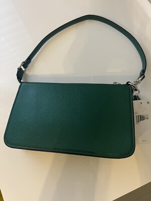 バッグ Coach Accessory Pouch Bag Leaf Green バッグ Coach Accessory Pouch Bag Leaf Green Coach Accessory
