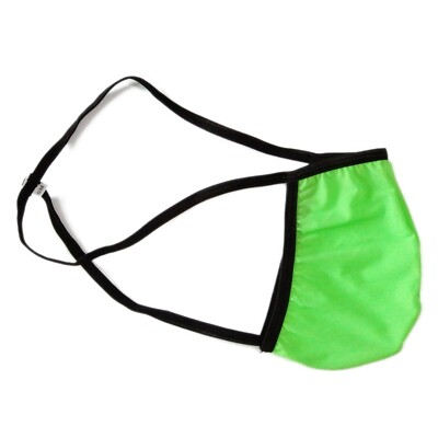 K4412 Herren Sexy Tanga String Taille G-Strings Konturiert Beutel Seidig Weich Dünn