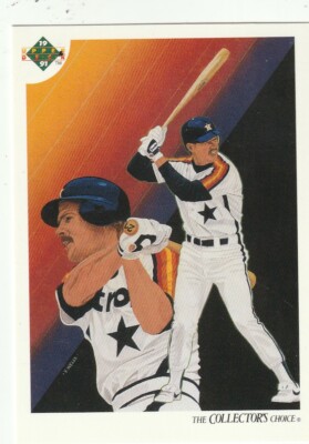 FREE SHIPPING-MINT-1991 Upper Deck Glenn Davis #81 ASTROS COLLECTOR'S CHOICE