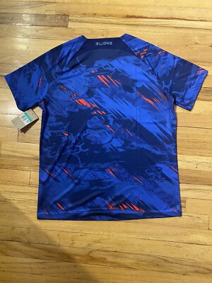 Nike Dri-FIT England Pre-Match Soccer Jersey Size XL Blue 3 Nike Dri-FIT England Pre-Match Soccer Jersey Size XL Blue 3