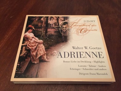 Goetze: Adrienne [Audio CD] Adrienne and Liebe Im Dreiklang