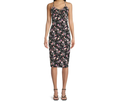 slim fit dress slacks Marilyn Monroe Juniors Dress, Halter Polka-Dot Midi – Pit-a-Pats.com main image 1