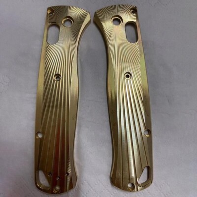 1 Paar Messing Griff Waage für Benchmade Bugout 535 Messer Selbermachen Zubehör