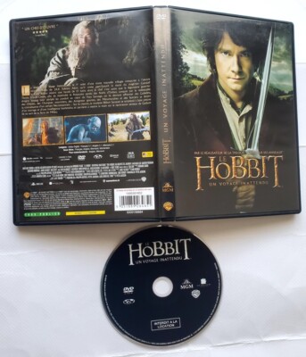 DVD DER HOBBIT EINE UNERWARTETE REISE PETER JACKSON ZONE 2 FRANZÖSISCH ENGLISCH DEUTSCH
