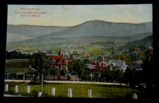 61438 AK Riesengebirge Schreiberhau Marienthal View From The Train Station 1916