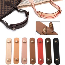 Wide Leather Bag Strap Decompression Shoulder Pads Handle Fixing Clip Bag Access