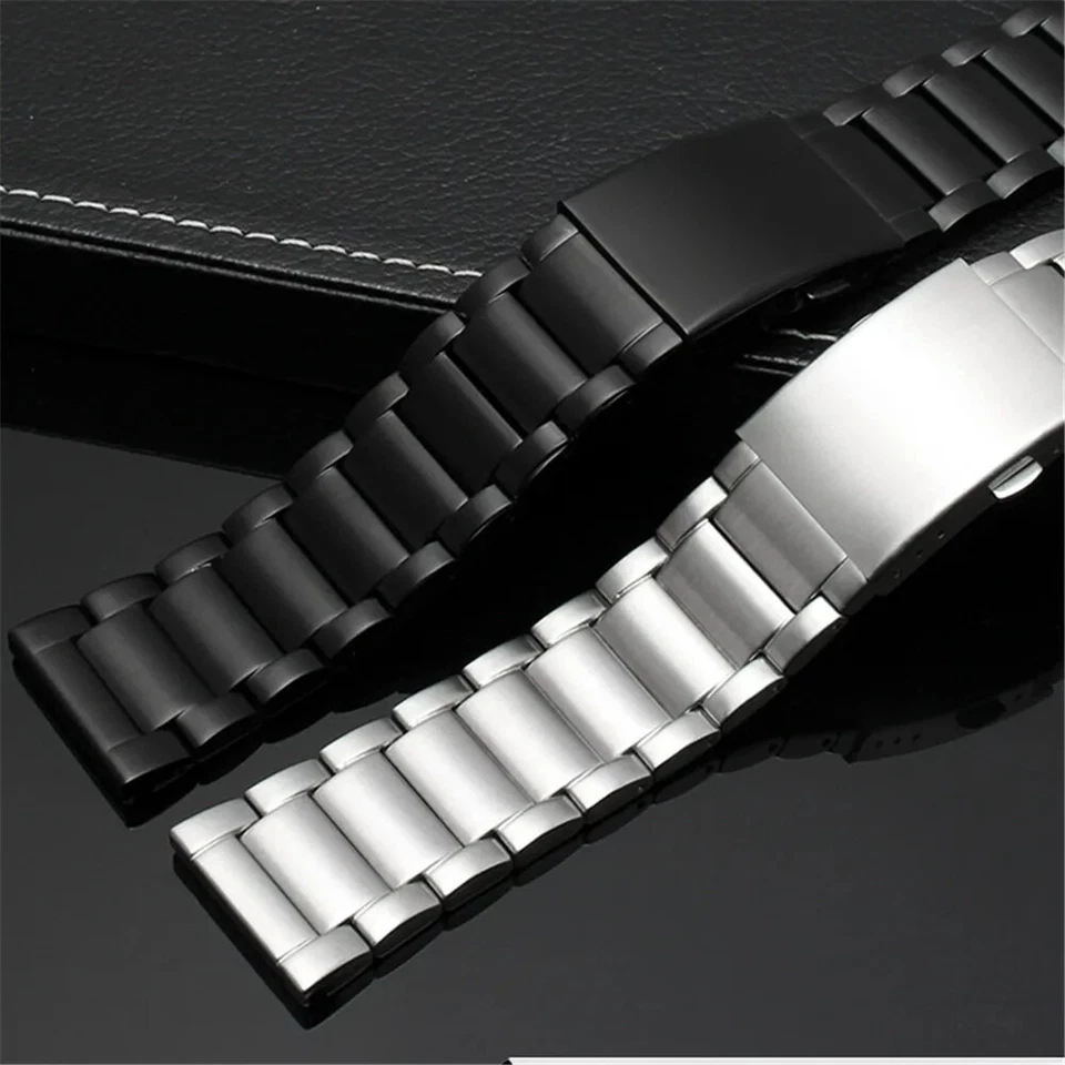 Bracelet de Montre Acier pour Diesel DZ4316 DZ7395 7305 24mm 26mm 28mm 30mm - Photo 2/4