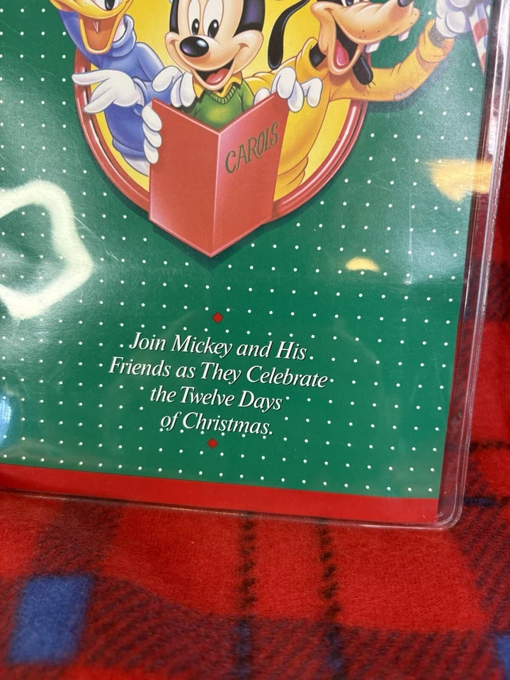 THE TWELVE DAYS OF CHRISTMAS DISNEY CASSETTE TAPE 1991 With Lyric Book New 💕 - Image 2 of 4
