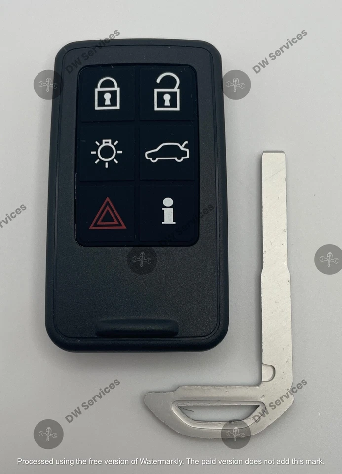 NOVO! Chave VOLVO Smart PROXIMITY FOB KR55WK49266 / V40 V60 V70 XC60 XC70 S80 S60 - Imagem 4 de 4