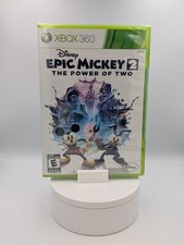 Disney Epic Mickey 2: The Power of Two (Microsoft Xbox 360, 2012) - Factory Seal