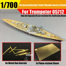 1/700 German Tirpitz 1944 Battleship Super Detail-up Set for Trumpeter 05712