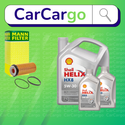 MANN Service Kit Fit BMW X5 40d xDrive Diesel 2010-2013 Filter Shell Oil 5W-30