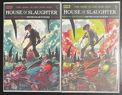 House of Slaughter #1 Tiny Onion Ricardo Exclusive Variant SET BOOM! Studios NM+