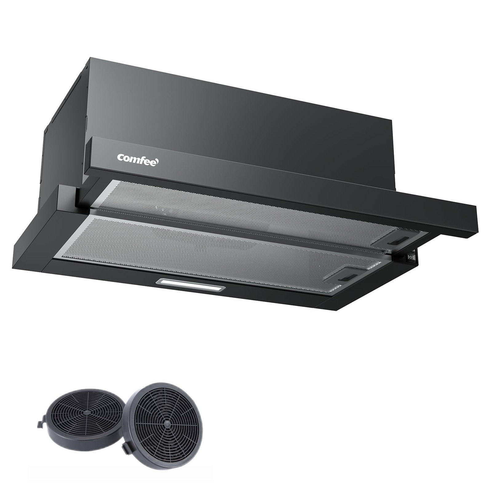 Cappa Cucina 60 cm COMFEE CHL03M21B 400m³/h Nera | Alta Efficienza