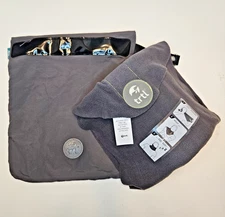 Trtl Travel Pillow Lightweight Washable Neck Support Gray NWT