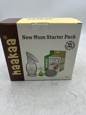HAAKAA NEW MUM MOM BREAST MILK PUMP STARTER PACK New And Sealed