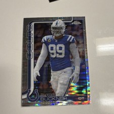 Topps Chrome DeForest Buckner Indianapolis Colts Football Hologram 2025 #133