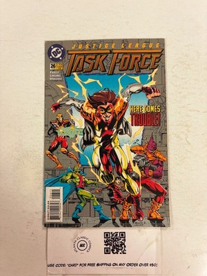 Justice League Task Force #26 FN DC Comic Books Impulse 14 HH101