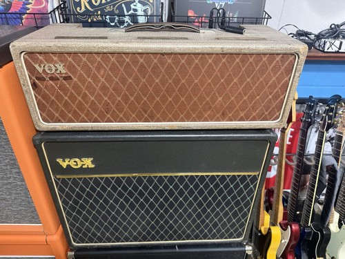 1961 Vox aC30 Fawn And 1964 2x12 Closed Back