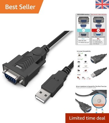 Plug and Play USB auf DB9 Seriell Adapter für mühelose Geräteanschlüsse