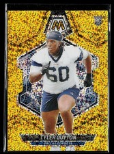 2024 Panini Mosaic #329 Tyler Guyton Gold Sparkle #/24