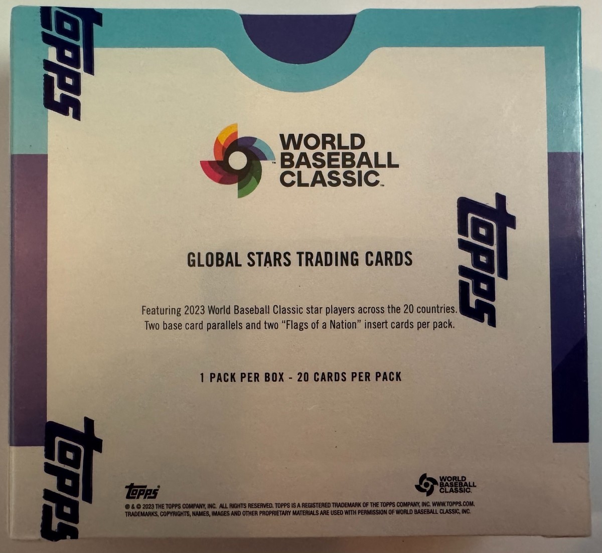1箱【新品】2023 Topps World Baseball Classic 2023 Topps World Baseball Classic Hobby Box | DA Card World