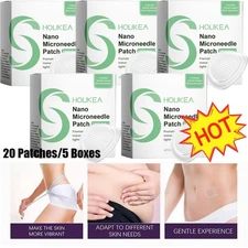 20Pcs Nano Microneedle Body Care Patch For Weight Loss & Young Skin Texture Hot