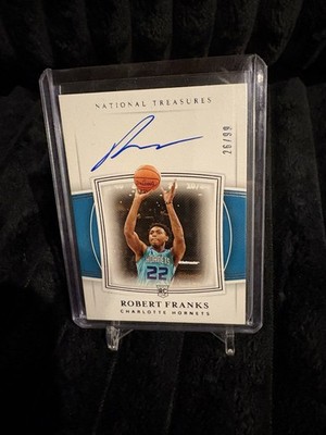 2019-20 Panini National Treasures - Rookie Autographs Robert Franks #160 /99...