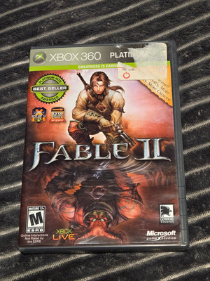 Fable II Xbox 360 Video Game RPG Action Adventure NTSC Complete