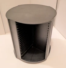 Laserline 80 CD Storage Holder Rotating Spinning Tower Carousel Rack CD80