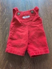 VINTAGE Cabbage Patch Doll Happy Kids Red Corded Overalls
