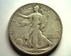 1934-D WALKING LIBERTY HALF VERY FINE VF NICE ORIGINAL COIN BOBS COINS FAST SHIP