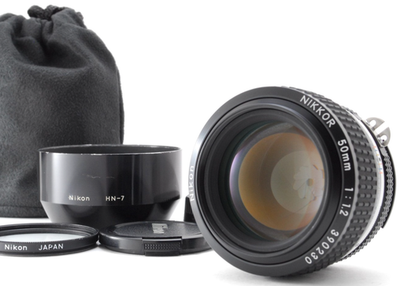 Near MINT] Nikon Ai-S Nikkor 50mm f/1.2 AIS S/N 39xxxx MF Standard