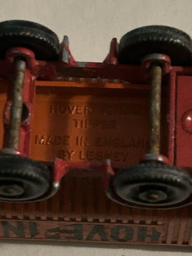 Lesney Matchbox No.17 Foden Hoveringham Tipper Truck VG Unboxed - Picture 7 of 7