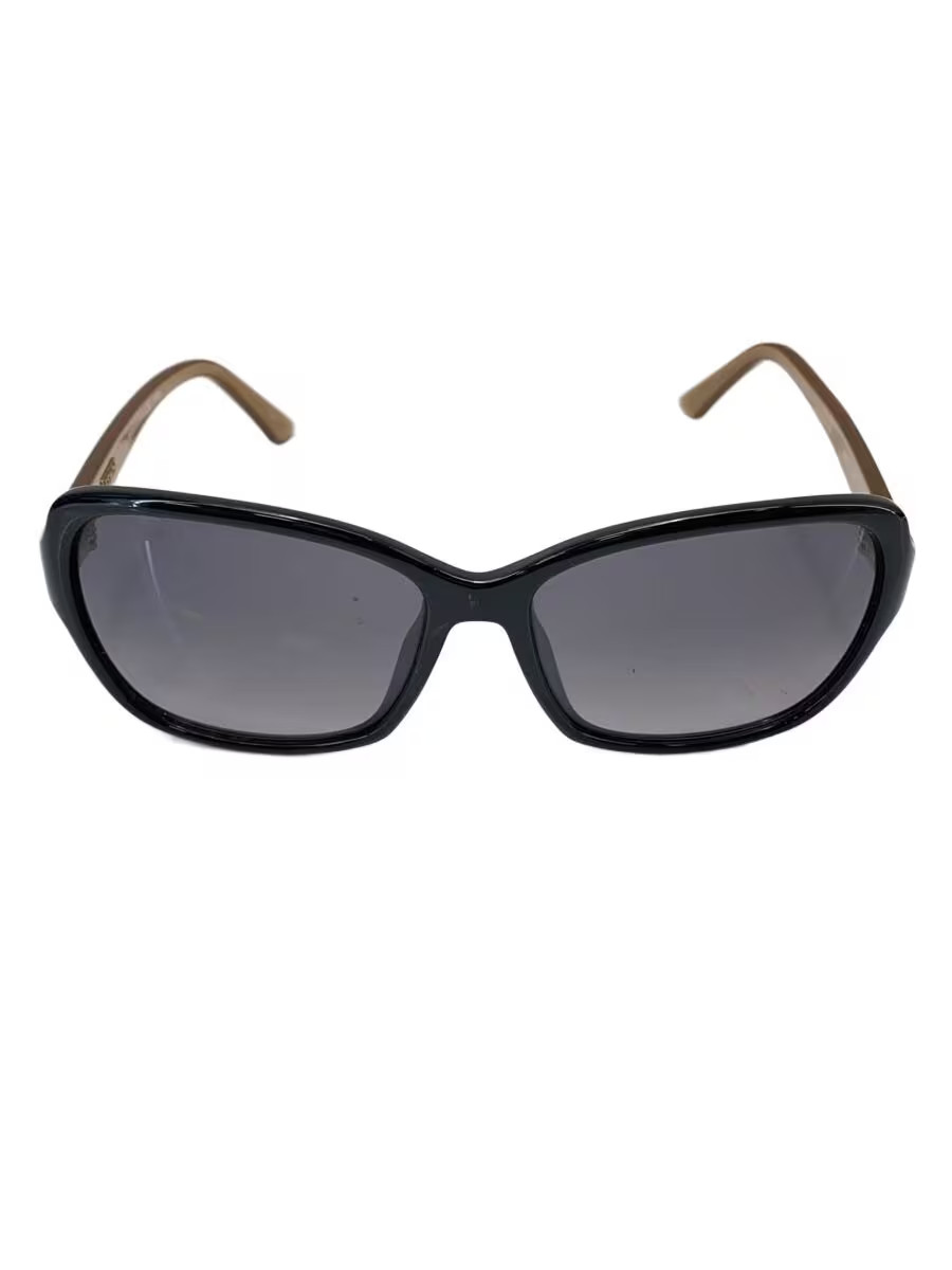 FENDI Women's Sunglasses, Zucca Pattern Temples, Black x Beige Pup, FS5275, Brid