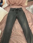 LOFT Women’s Gray Skinny Denim Jeans Size 6 5-Pocket Button Pockets — photo 1
