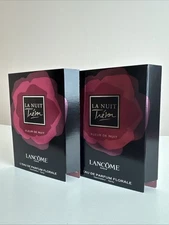 2X LANCOME La Nuit TRESOR FLEUR de NUIT L’ Eau de PARFUM .04oz/1.2ml Sample Vial
