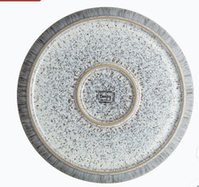 Denby Halo Speckle Coupe Medium Plate Seconds