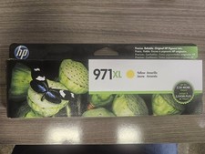 HP 971XL Yellow High Yield Ink Cartridge CN626AM New Sealed MAR 2024