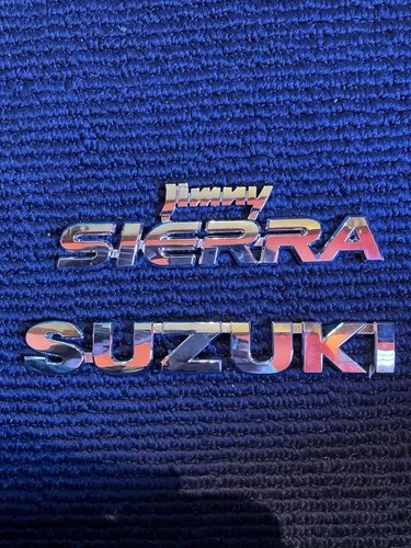 Suzuki Jimny Sierra Emblem 2pcs for JB74W & JB74 No Adhesive Included