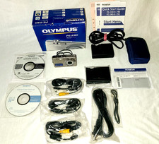 Olympus FE-230 7.1MP 3x Optical Zoom CCD Digital Camera Silver TESTED w. Box