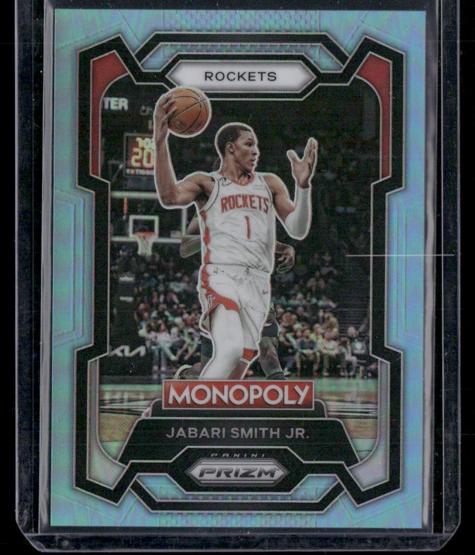 2022-23 Panini Prizm Monopoly #32 Jabari Smith Jr. Light Blue #/199