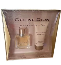 Celine Dion Notes By Coty EDT 1.0oz/Body Lotion 2.5oz~Gift set of 2~NWB~Sealed