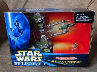 Galoob Star Wars Action Fleet Mars Guo's Podracer Episode 1 sealed ungeöffnet